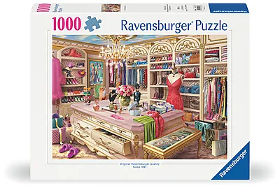 Puslespill 1000 Ettertraktede skapet The Coveted Closet - Ravensburger
