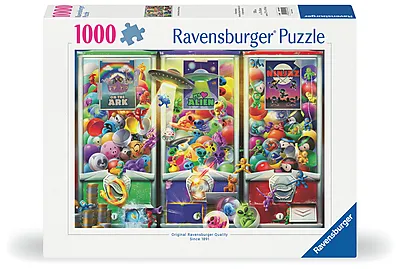 Puslespill 1000 Dyr, romvesener og ninja Dyr, romvesener og ninja - Ravensburger