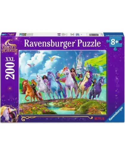 Ravensburger Unicorn Academy Puslespill 200 Brikker – Magisk Eventyr Magisk Eventyr - Ravensburger