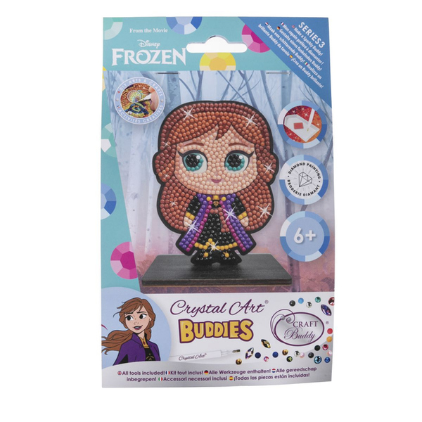 Crystal Art Anna (Frozen)  - diamantperling Anna - Hobby
