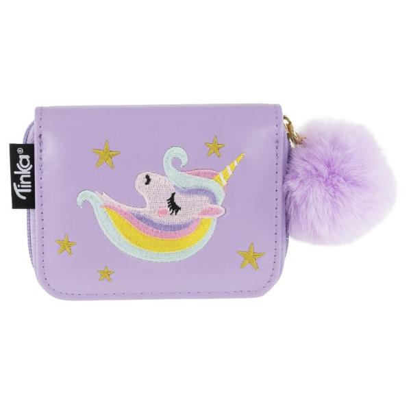 LOMMEBOK LILLA M/UNICORN TINKA WALLET LILLA UNICORN - Tinka