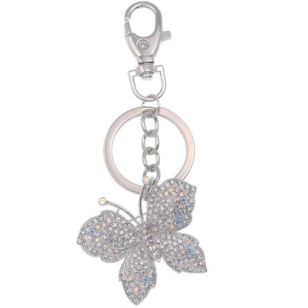 NØKKELRING/BAG CHARM SOMMERFUGL CHARM SOMMERFUGL - Tinka