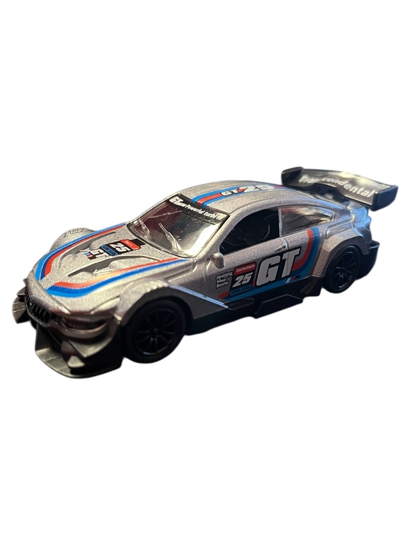 Sportsbil 12 cm Sølv - Leiker