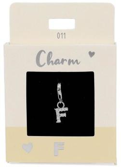 Express Yourself Anheng (Nickel free tested) - Silver F Charm Silver F - Depesche