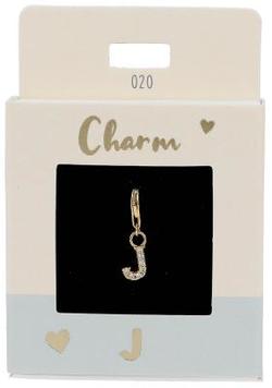 Express Yourself Anheng (Nickel free tested) - Gold J Charm Gold J - Depesche