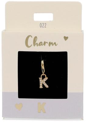 Express Yourself Anheng (Nickel free tested) - Gold K Charm Gold K - Depesche