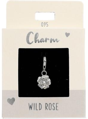 Express Yourself Anheng (Nickel free tested) - silver wild rose  silver wild rose - Depesche