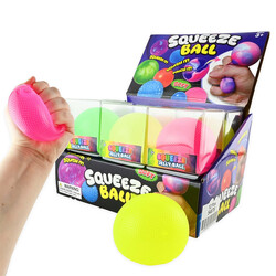 SQUEEZE SUGAR BALL NEON Assorterte farger - Fidget Toys