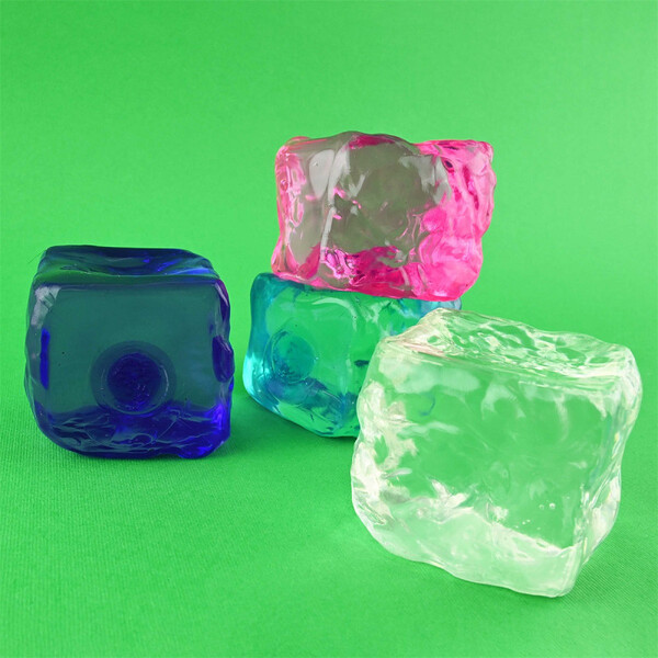 SQUEEZE BLOCKS SUGAR 6cm assortert farge - Fidget Toys