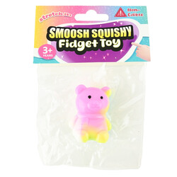 SMOOSH SQUISHY BEAR 27g  fargerik - Fidget Toys