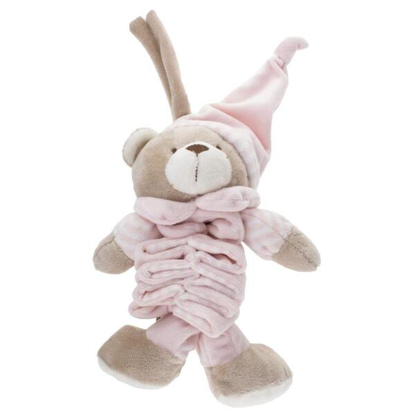 SPILLEDÅSE BAMSE ROSA 20CM TINKA BABY Rosa Spilledåse - Tinka