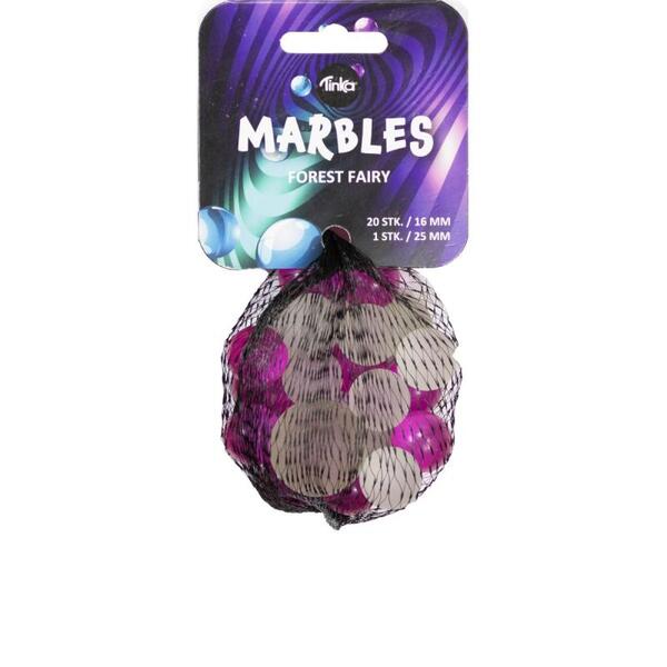 KLINKEKULER 20+1 NR 9 TINKA Rosa, Kvit - Tinka