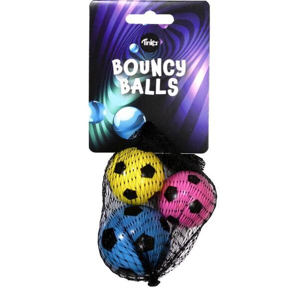 SPRETTBALL NR 17 TINKA Fotball. Blå,Gul,Rosa - Tinka