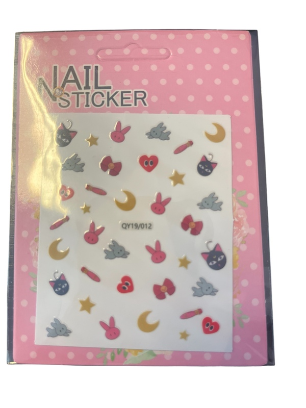 Nail Sticker KATT - Sminke