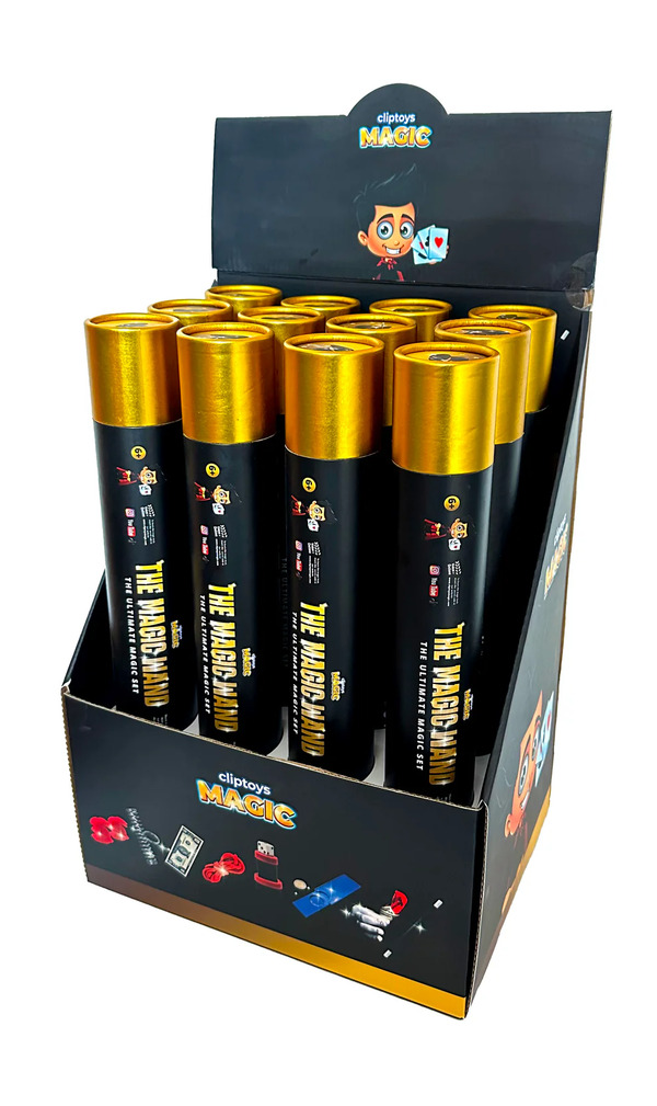 Magic Wand - 50 trylletriks - 1 stk Stor - Leiker