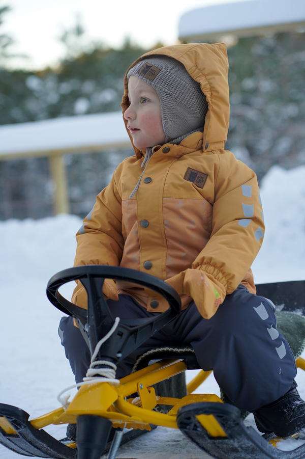 Kattnakken Vinterjakke barn  Honning - Kattnakken