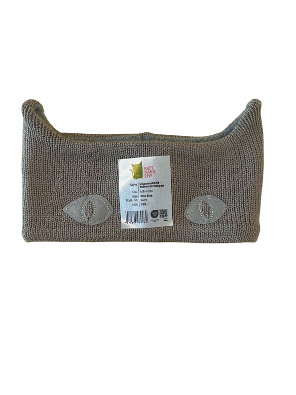 Kattnakken Panneband Merinoull barn Månefjell - Kattnakken