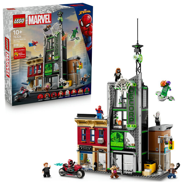 LEGO 76324 Spider-Man mot Oscorp 76324 - Lego marvel