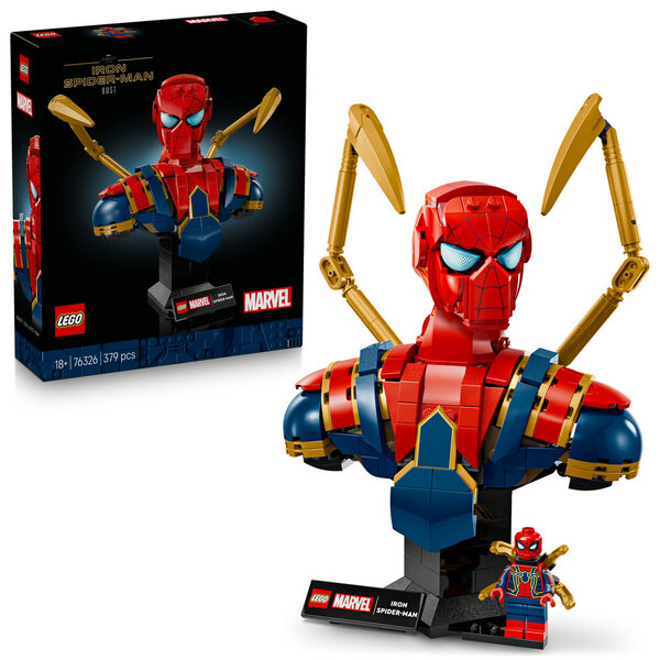 LEGO 76326 Byste av Iron Spider-Man 76326 - Lego marvel