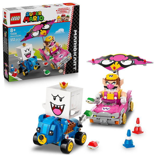 LEGO 72038 Mario Kart™ – Wario og King Boo 72038 - Lego Super mario