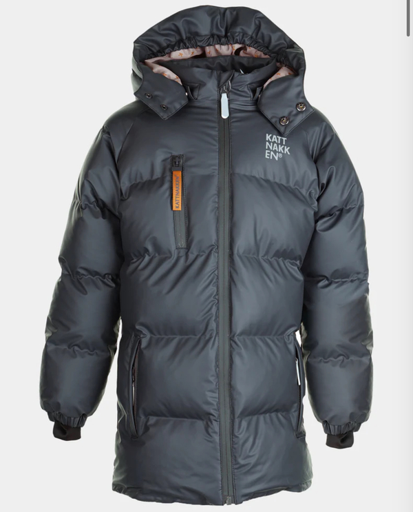 Kattnakken Boblekåpe Sludd junior Kattesvart - Kattnakken