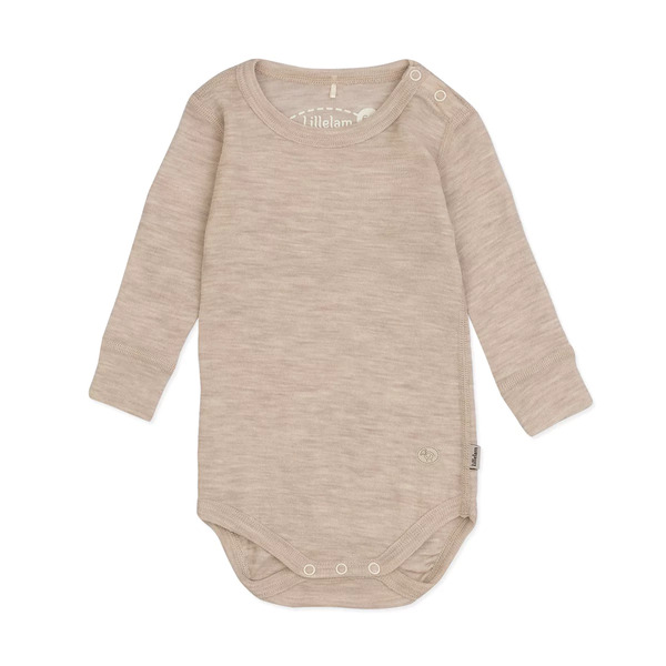Lillelam ullbody Lys beige - Lillelam