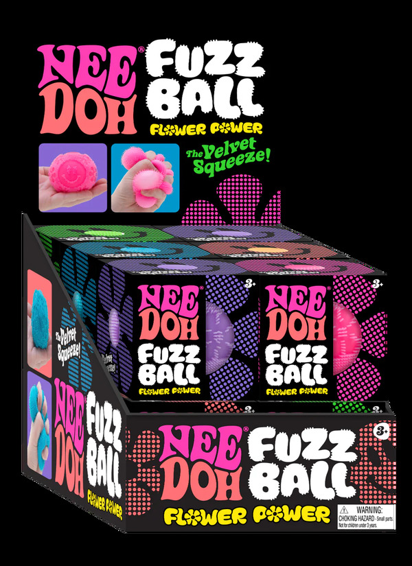 NeeDoh Fuzz Ball - 1 stk farge overraskelse - Småvarer