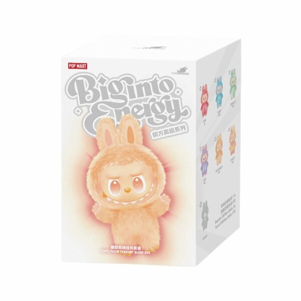Labubu - Big into energy - original fra Pop Mart  Overraskelse hvilken du får - Pop Mart