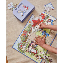 Emil - Puslespill og koffert - 24 biter emil koffert og puslespill - Puslespill