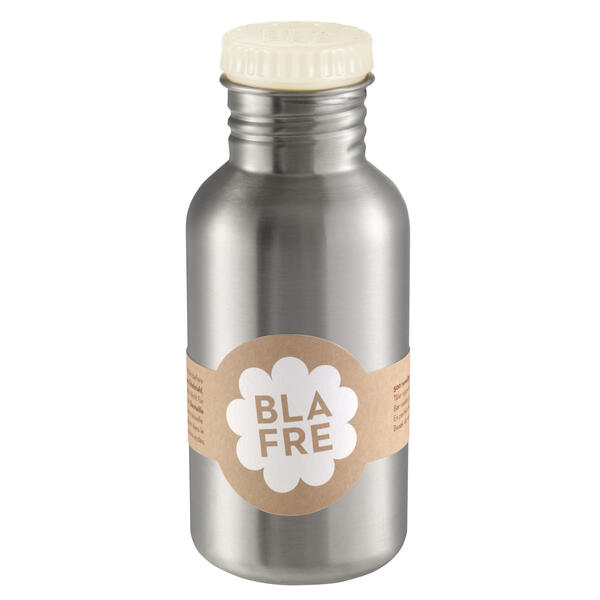 Blafre stålflaske 500ml - Beige 500ml flaske beige - Blafre
