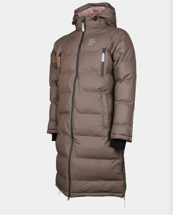 Kattnakken Boblekåpe Sludd  Bark - ny farge! - Kattnakken