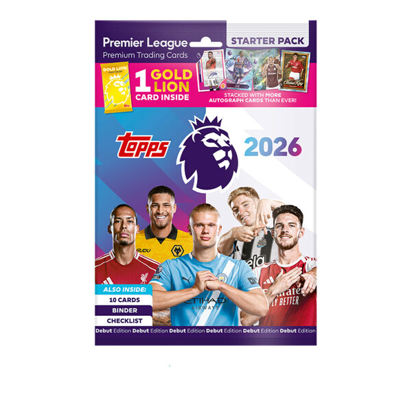 Topps Premier League Starter Pack 2025/26  Starter Pack 2025/26 - Småvarer