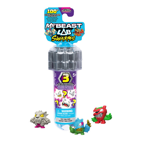Mr. Beast Lab Swarms Fusion 3 pk MrBeast Lab Swarms Fusion 3 pk - Salg