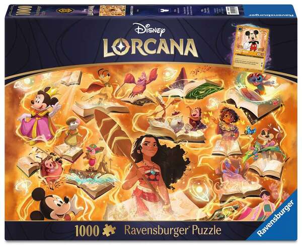 Ravensburger Puslespill 1000 Glimmers of the Realm: Amber Amber - Ravensburger