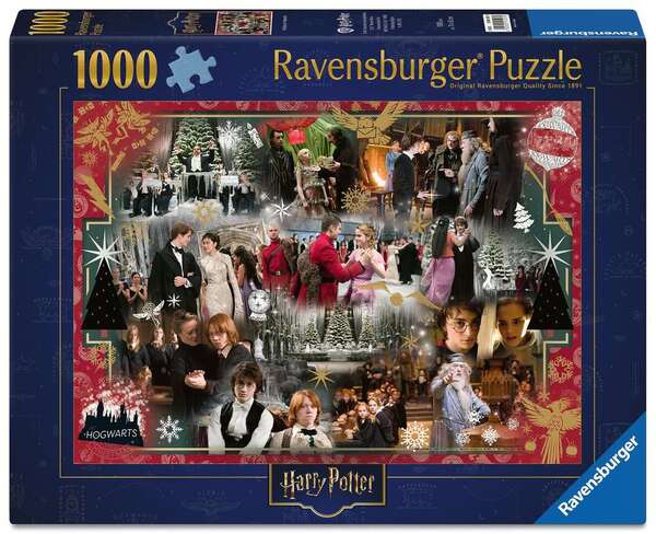Ravensburger Puslespill 1000 Ferie på Galtvort Holidays at Hogwarts - Ravensburger
