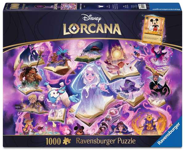 Ravensburger Puslespill 1000 Glimmers of the Realm Amethyst Amethyst - Ravensburger