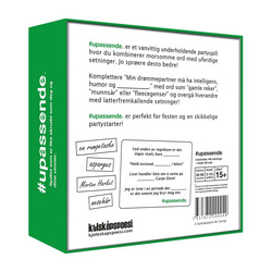 Upassende  Upassende - Brettspel