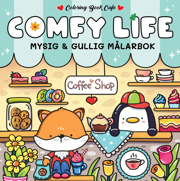 Målarbok: Comfy Life Comfy Life - Hobby