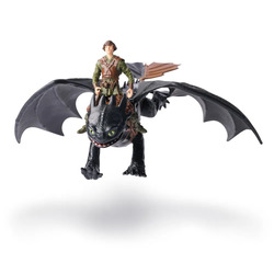 Dragons Movie Viking and Deluxe Dragon Asst. Toothless + Hiccup - Maki