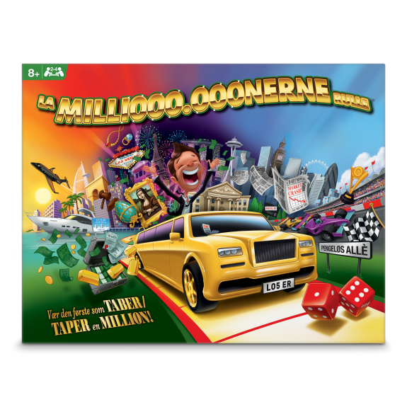 La millioooonene rulle Brettspill - Salg