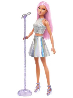 Barbie Pop Star dukke med rosa hår Barbie Pop Star - Barbie