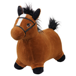 KREA Hop And Bounce Plush Horse - Brown Horse Brown - Krea