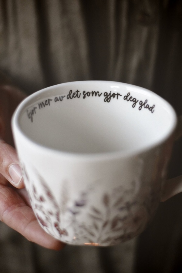 Krus Blomster "Gjør mer...."