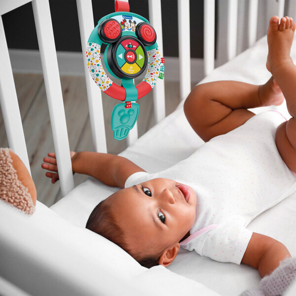 Clementoni Mickey Stroller Steering Wheel Bilratt - Leiker