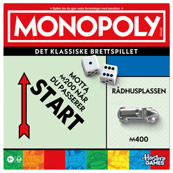 Monopoly Classic Refresh Monopol - Brettspel