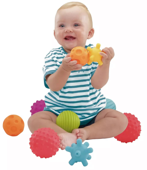 MOLTO - SENSORISKE BALLER 6 STK Sensoriske baller - Leiker