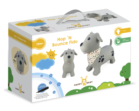 HAPPY BABY - hoppedyr fido Fido - happy baby
