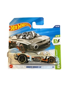 Hot Wheels 1:64 - Rodger Dodger 2.0 - 9/10 HW EV Grå bil - Hot Wheels