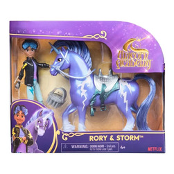 Unicorn Academy Doll & Unicorn V2 - Rory & Storm Rory og Storm - Leiker
