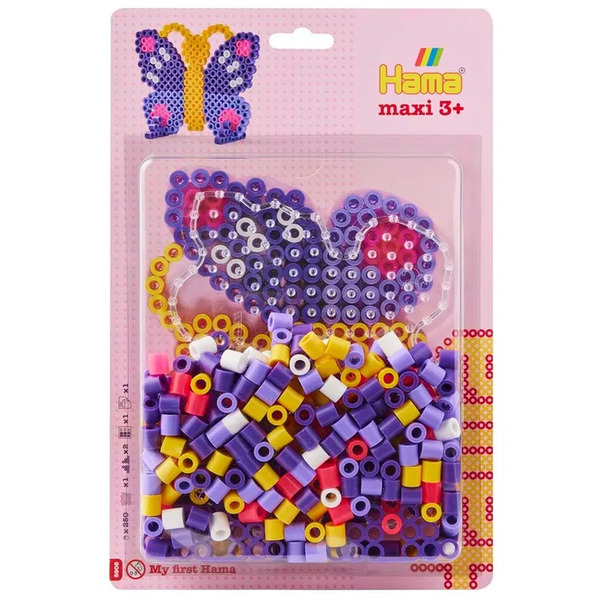 Hama Maxi Beads Kit 250 pcs Butterfly sommerfugl - hama